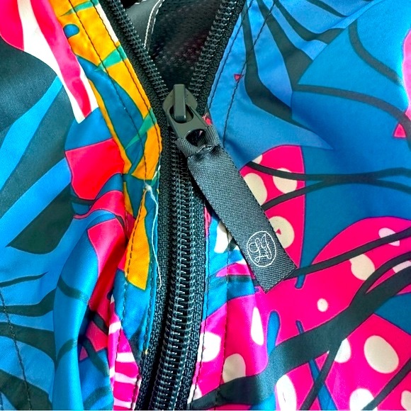 LAUREN JAMES Multicolored Anorak Pullover Water  Resistant Jacket Size Small - Picture 8 of 15